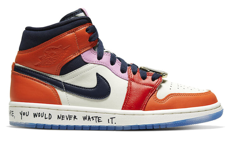Кроссовки Melody Ehsani x Air Jordan 1 Mid Fearless, оранжевый / зеленый
Кроссовки Melody Ehsani x Air Jordan 1 Mid Fearless, оранжевый / зеленый