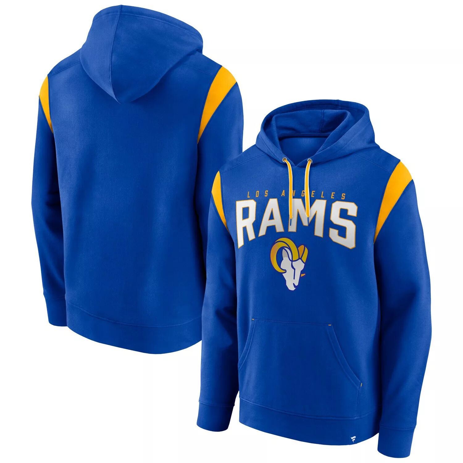 Мужской фирменный пуловер с капюшоном Royal Los Angeles Rams Trench Battle Fanatics
Мужской фирменный пуловер с капюшоном Royal Los Angeles Rams Trench Battle Fanatics