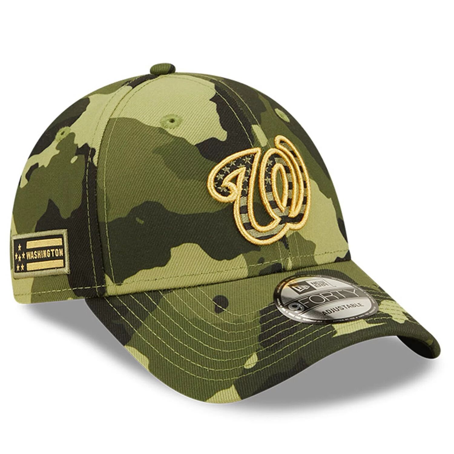 Мужская регулируемая кепка New Era Camo Washington Nationals 2022 Armed Forces Day 9FORTY Snapback
Мужская регулируемая кепка New Era Camo Washington Nationals 2022 Armed Forces Day 9FORTY Snapback