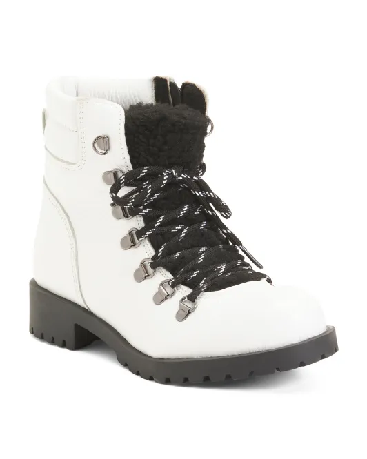 Кожаные водонепроницаемые ботильоны Franki на шнуровке Eric Michael, цвет White Leather
Кожаные водонепроницаемые ботильоны Franki на шнуровке Eric Michael, цвет White Leather