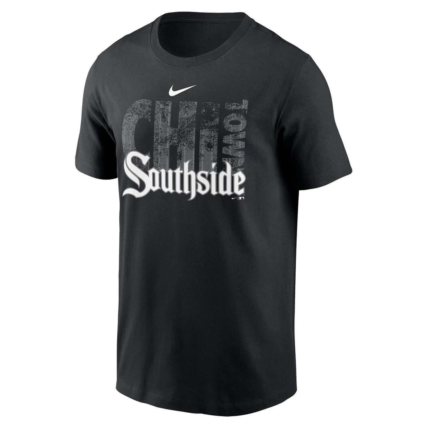Мужская черная футболка с графическим рисунком Nike Chicago White Sox 2021 City Connect, Черный
Мужская черная футболка с графическим рисунком Nike Chicago White Sox 2021 City Connect, Черный