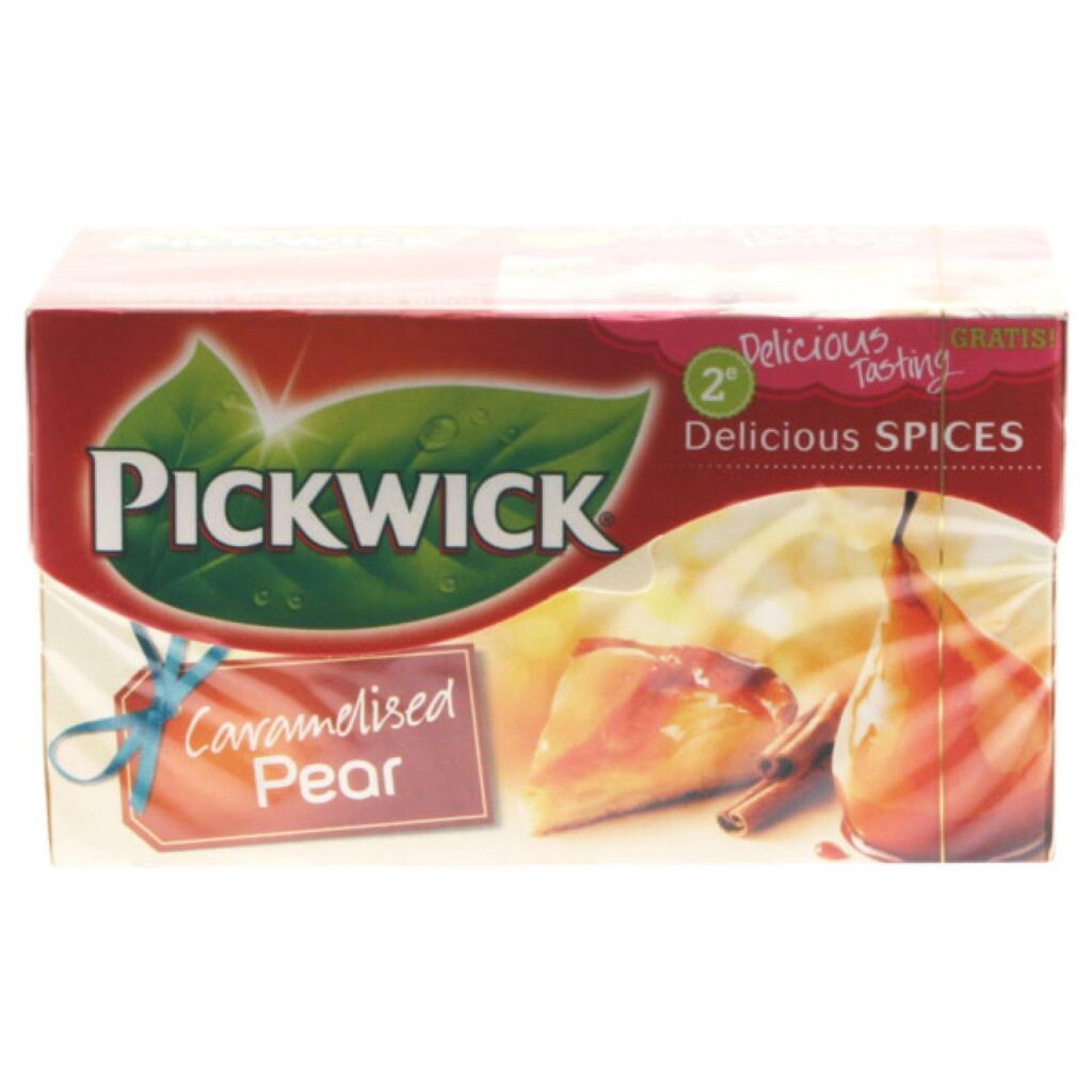 Pickwick Tea Caramelized Pear, карамелизированная груша, грушевый чай, фруктовый, ароматный, 20 чайных пакетиков
Pickwick Tea Caramelized Pear, карамелизированная груша, грушевый чай, фруктовый, ароматный, 20 чайных пакетиков
