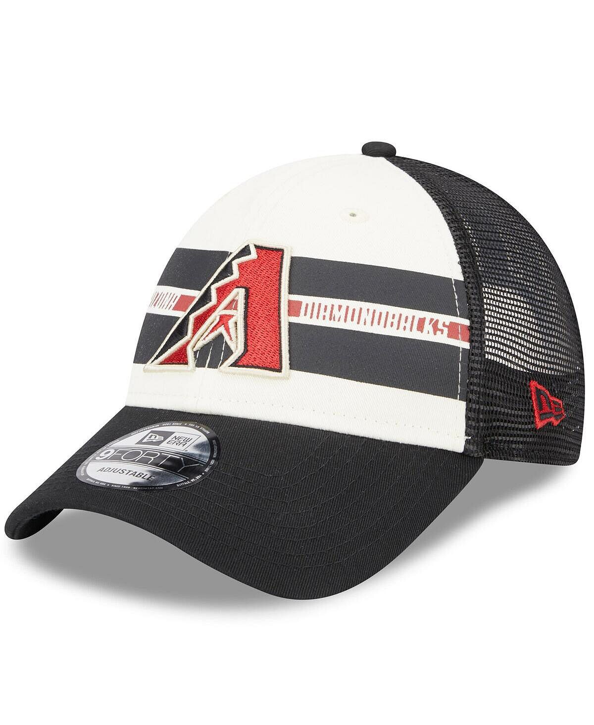 Мужская бело-черная кепка Arizona Diamondbacks Team Stripe Trucker 9FORTY Snapback New Era
Мужская бело-черная кепка Arizona Diamondbacks Team Stripe Trucker 9FORTY Snapback New Era