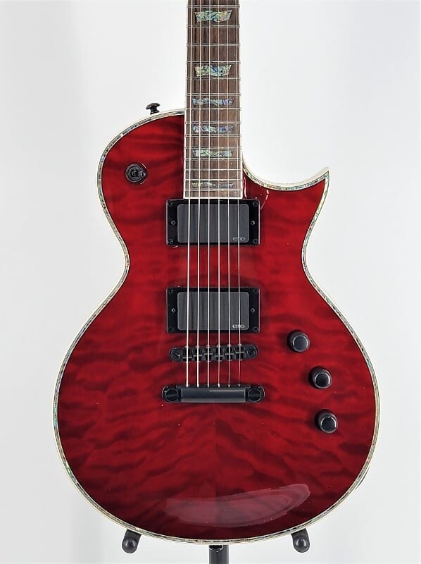 Электрогитара ESP LTD EC-1000 Quilt Top See Thru Black Cherry Ser#W21051792
Электрогитара ESP LTD EC-1000 Quilt Top See Thru Black Cherry Ser#W21051792