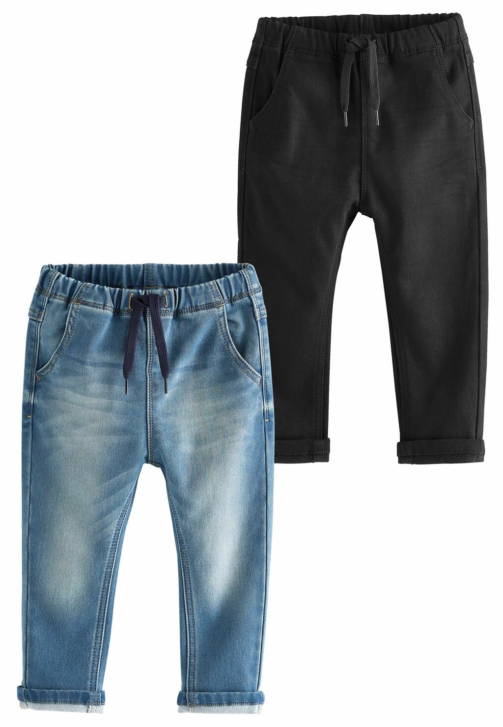 Джинсы Slim Fit SUPER SOFT PULL-ON JEANS WITH STRETCH 2 PACK Next, цвет blue black denim
Джинсы Slim Fit SUPER SOFT PULL-ON JEANS WITH STRETCH 2 PACK Next, цвет blue black denim