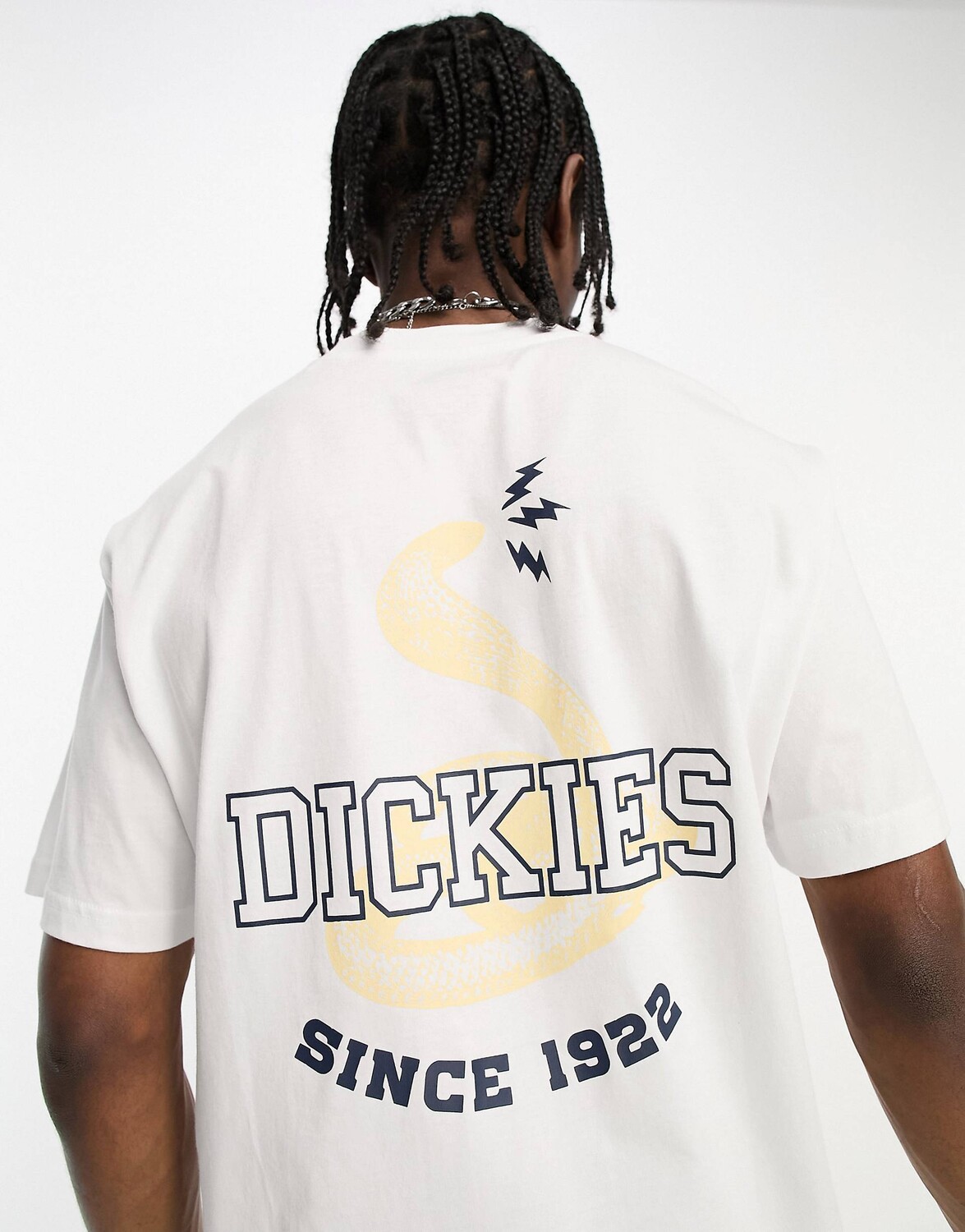 Белая футболка со змеиным принтом на спине Dickies cascade locks эксклюзивно для asos, Белый
Белая футболка со змеиным принтом на спине Dickies cascade locks эксклюзивно для asos, Белый