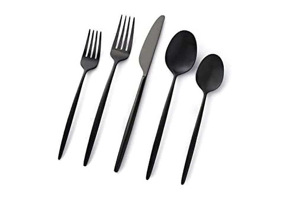 Набор столовых приборов Cambridge Silversmiths Gaze Black Satin 20 предметов, черный
Набор столовых приборов Cambridge Silversmiths Gaze Black Satin 20 предметов, черный