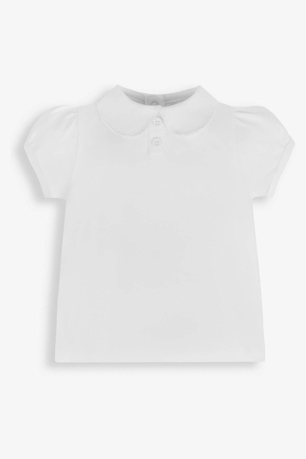 JoJo Maman Bébé Peter Pan однотонная футболка с воротником Jojo Maman Bébé, белый
JoJo Maman Bébé Peter Pan однотонная футболка с воротником Jojo Maman Bébé, белый