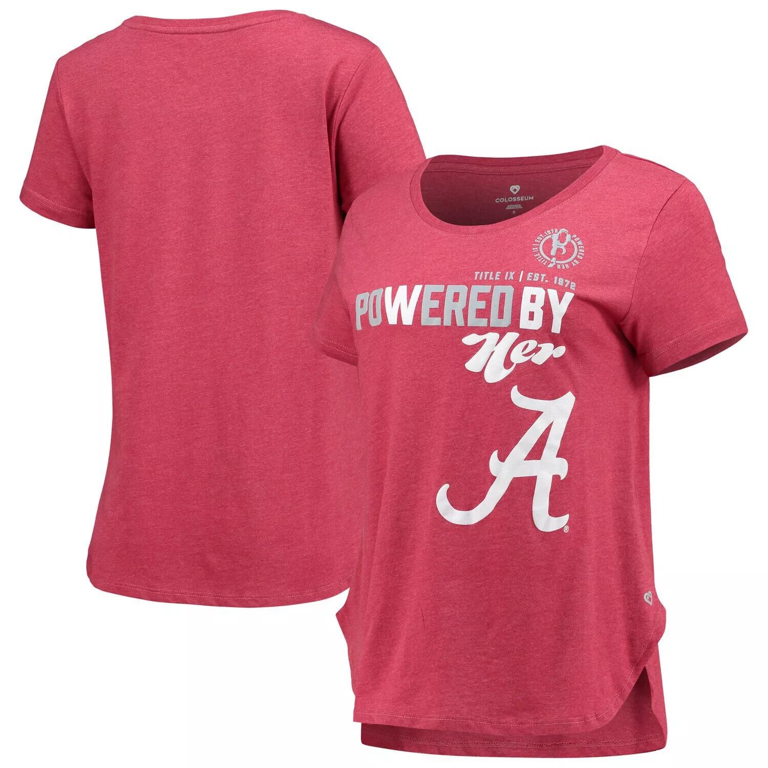 Женская футболка Colosseum Heathered Crimson Alabama Crimson Tide Powered By Title IX Colosseum
Женская футболка Colosseum Heathered Crimson Alabama Crimson Tide Powered By Title IX Colosseum