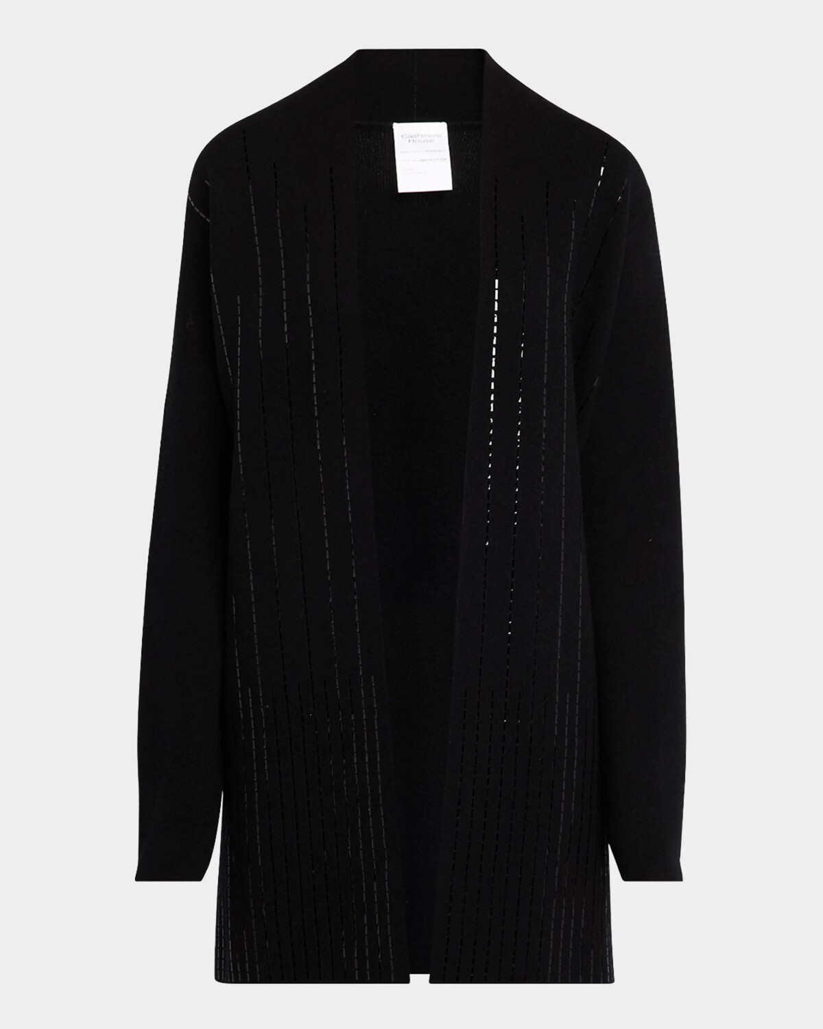 Кардиган двойной вязки из кашемира с украшением Neiman Marcus Cashmere Collection, черный
Кардиган двойной вязки из кашемира с украшением Neiman Marcus Cashmere Collection, черный