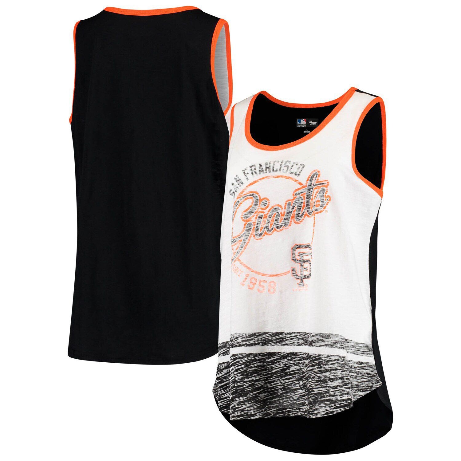 Женская белая майка G-III Sports от Carl Banks San Francisco Giants Blowout G-III, Белый
Женская белая майка G-III Sports от Carl Banks San Francisco Giants Blowout G-III, Белый