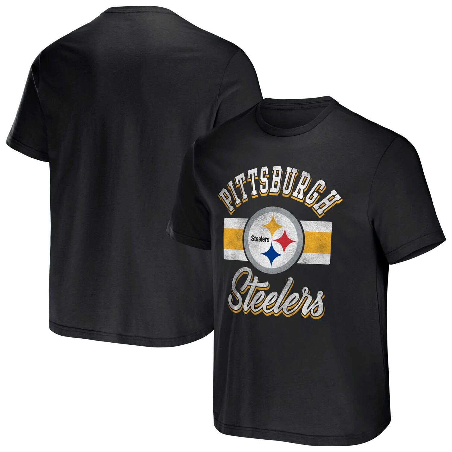 Мужская черная футболка в полоску Pittsburgh Steelers NFL x Darius Rucker Collection от Fanatics, Черный
Мужская черная футболка в полоску Pittsburgh Steelers NFL x Darius Rucker Collection от Fanatics, Черный