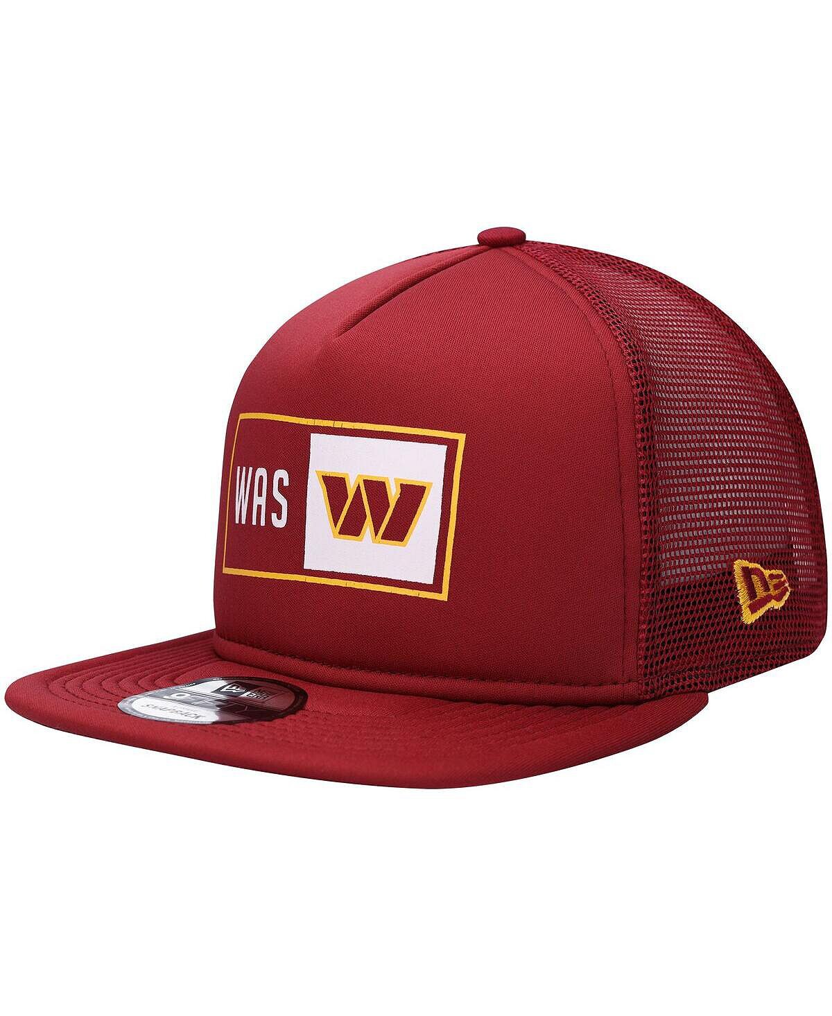 Мужская бордовая кепка Washington Commanders Balanced 9FIFTY Trucker Snapback New Era
Мужская бордовая кепка Washington Commanders Balanced 9FIFTY Trucker Snapback New Era