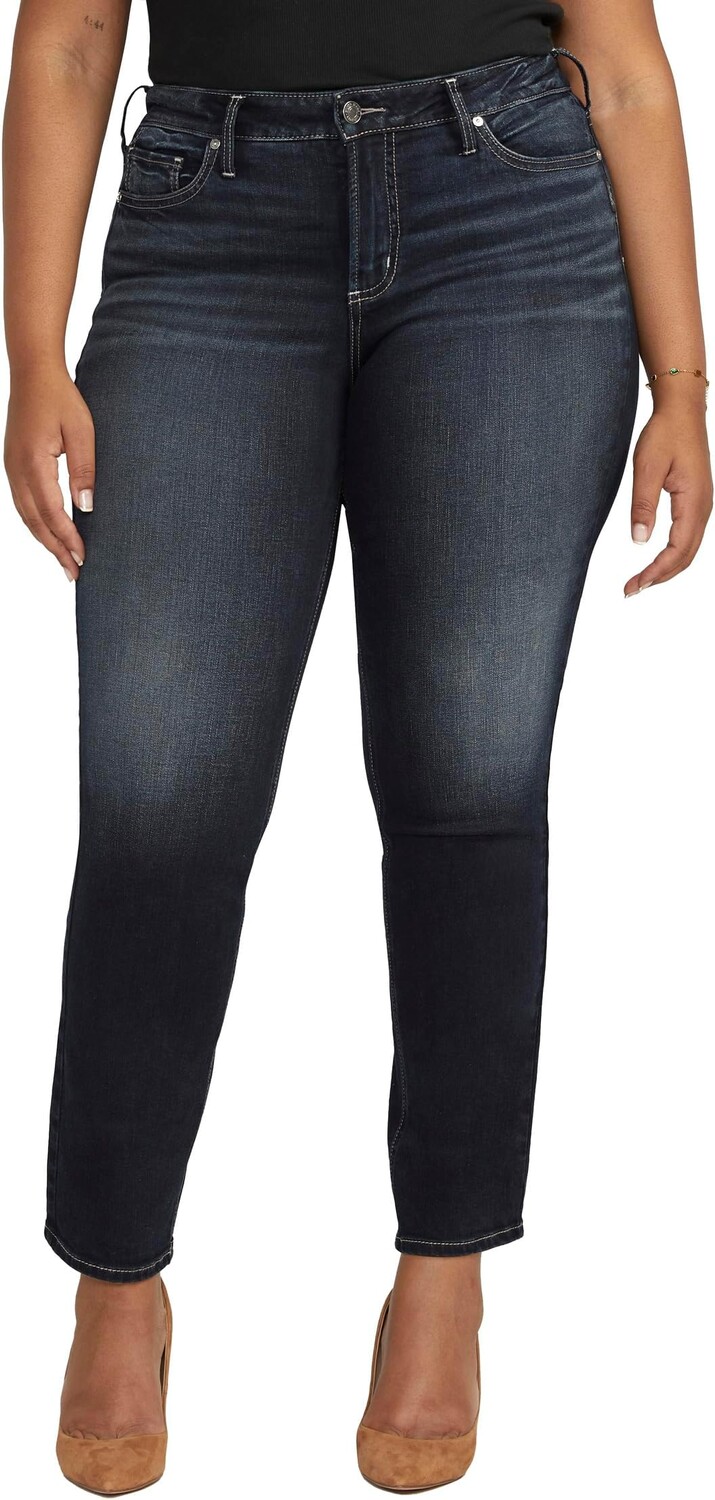 Джинсы Plus Size Suki Mid-Rise Straight Leg Jeans W93413EDB482 Silver Jeans Co., цвет Indigo
Джинсы Plus Size Suki Mid-Rise Straight Leg Jeans W93413EDB482 Silver Jeans Co., цвет Indigo