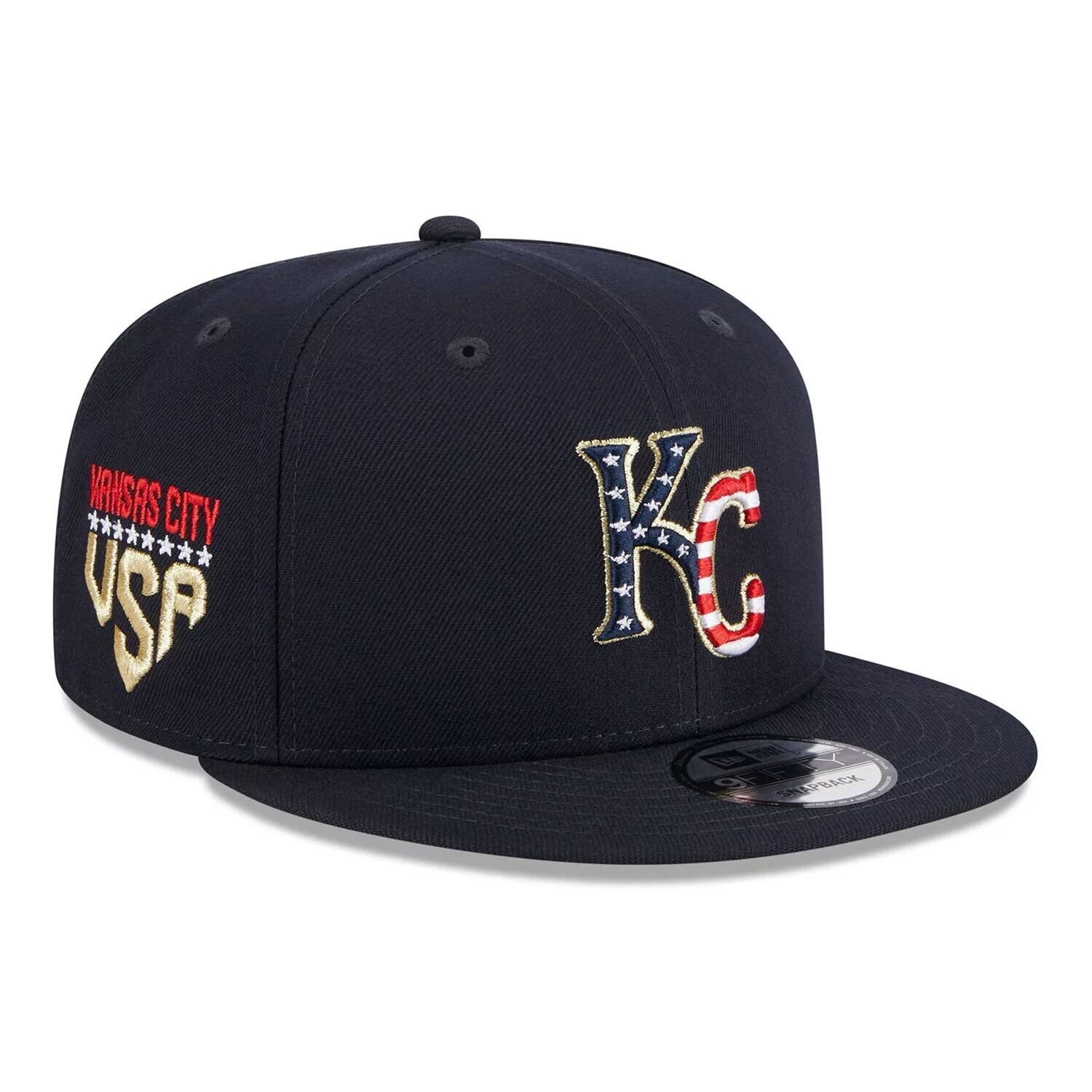 Мужская регулируемая кепка New Era Navy Kansas City Royals 2023 Fourth of июля 9FIFTY Snapback
Мужская регулируемая кепка New Era Navy Kansas City Royals 2023 Fourth of июля 9FIFTY Snapback