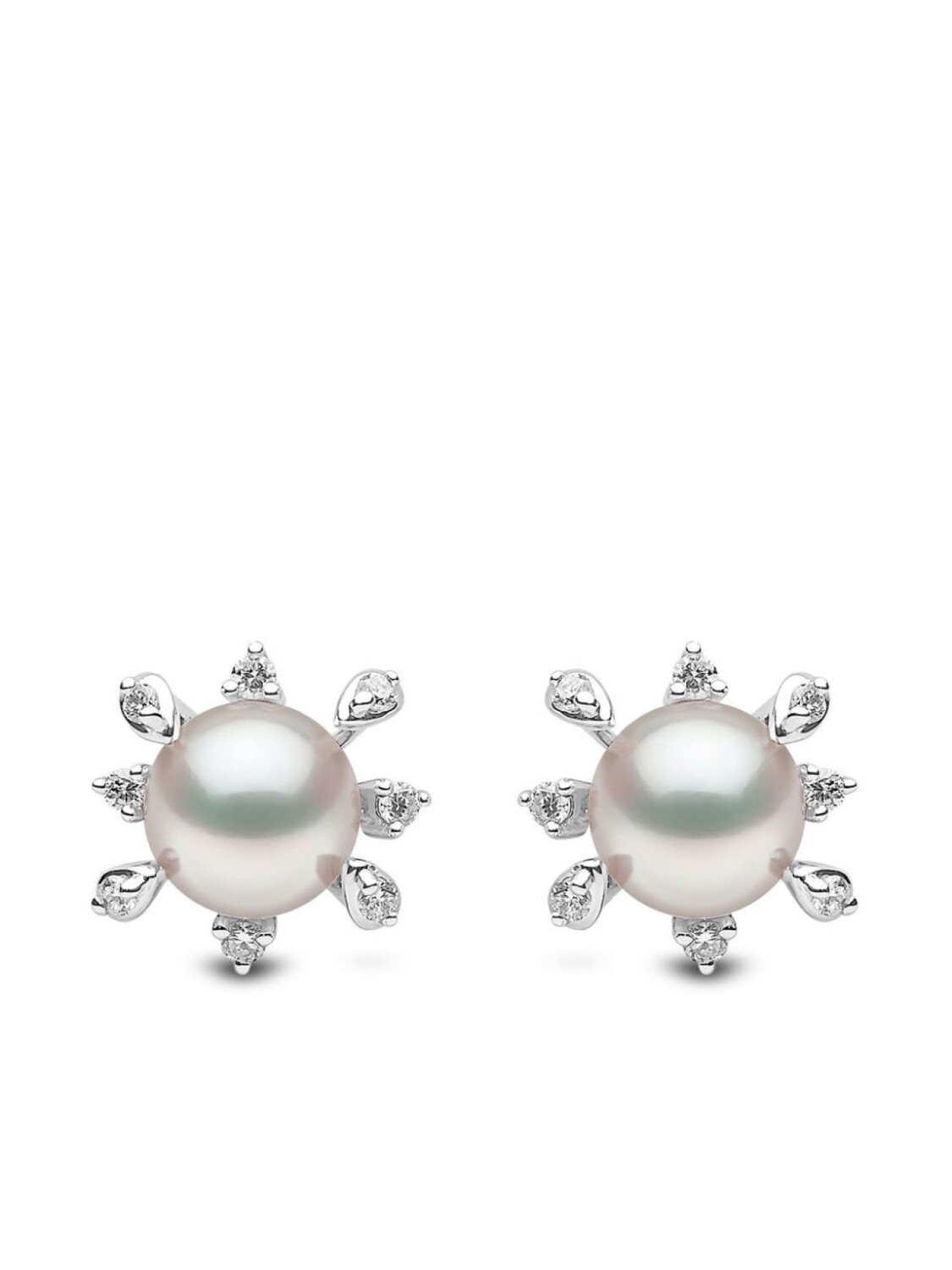 Серьги Trend из белого золота с бриллиантами и жемчугом Yoko London, серебряный
Серьги Trend из белого золота с бриллиантами и жемчугом Yoko London, серебряный