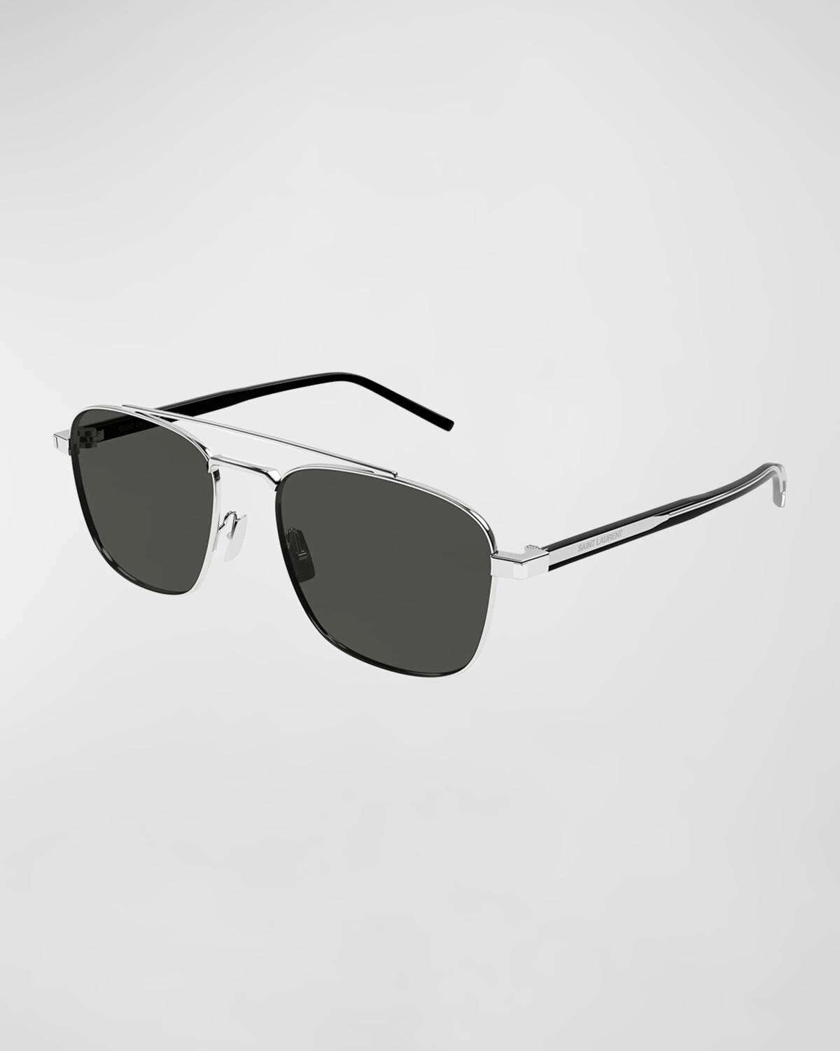 Мужские солнцезащитные очки-авиаторы в металлическом цвете SL 665 Saint Laurent, цвет Silver
Мужские солнцезащитные очки-авиаторы в металлическом цвете SL 665 Saint Laurent, цвет Silver