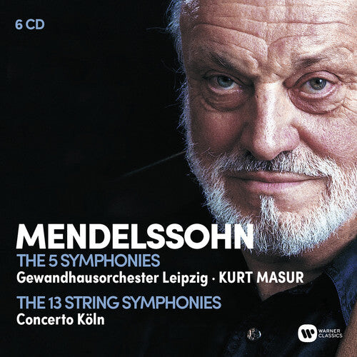 CD диск Mendelssohn / Masur, Kurt: Mendelssohn: The Complete Symphonies, The Complete String Symphonies
CD диск Mendelssohn / Masur, Kurt: Mendelssohn: The Complete Symphonies, The Complete String Symphonies