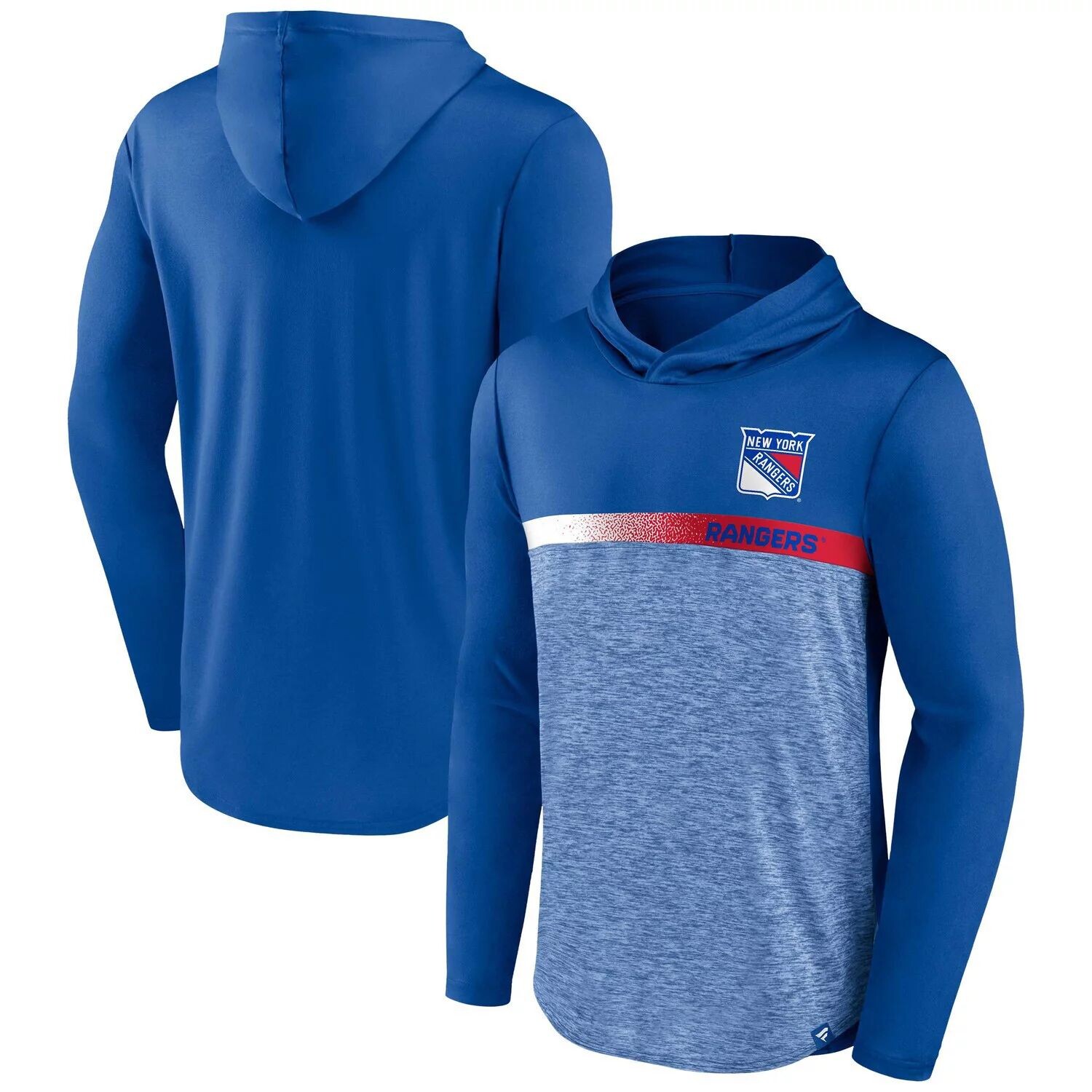 Мужская синяя пуловер с капюшоном с логотипом New York Rangers Podium Defender Fanatics
Мужская синяя пуловер с капюшоном с логотипом New York Rangers Podium Defender Fanatics