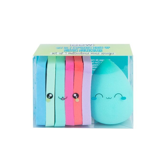 Набор косметики Set 7 Esponjas Makeup Mixtas Multicolor Woo Oow, Verde
Набор косметики Set 7 Esponjas Makeup Mixtas Multicolor Woo Oow, Verde