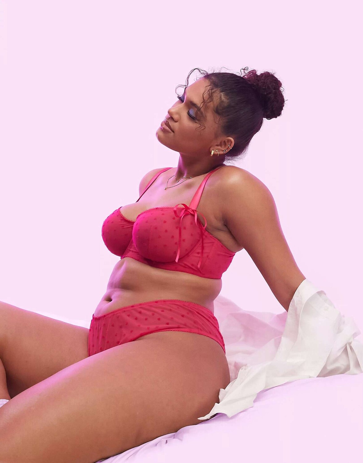 Розовый бюстгальтер на косточках из сетки-балкона на косточках ASOS DESIGN Curve Minnie
Розовый бюстгальтер на косточках из сетки-балкона на косточках ASOS DESIGN Curve Minnie