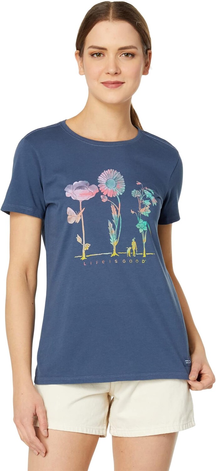 Футболка Spring Stroll Crusher-Lite с короткими рукавами Life is Good, цвет Darkest Blue
Футболка Spring Stroll Crusher-Lite с короткими рукавами Life is Good, цвет Darkest Blue