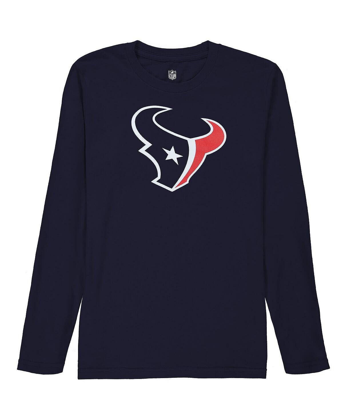 Футболка с длинным рукавом и логотипом команды Houston Texans Big Boys - Темно-синий Outerstuff
Футболка с длинным рукавом и логотипом команды Houston Texans Big Boys - Темно-синий Outerstuff