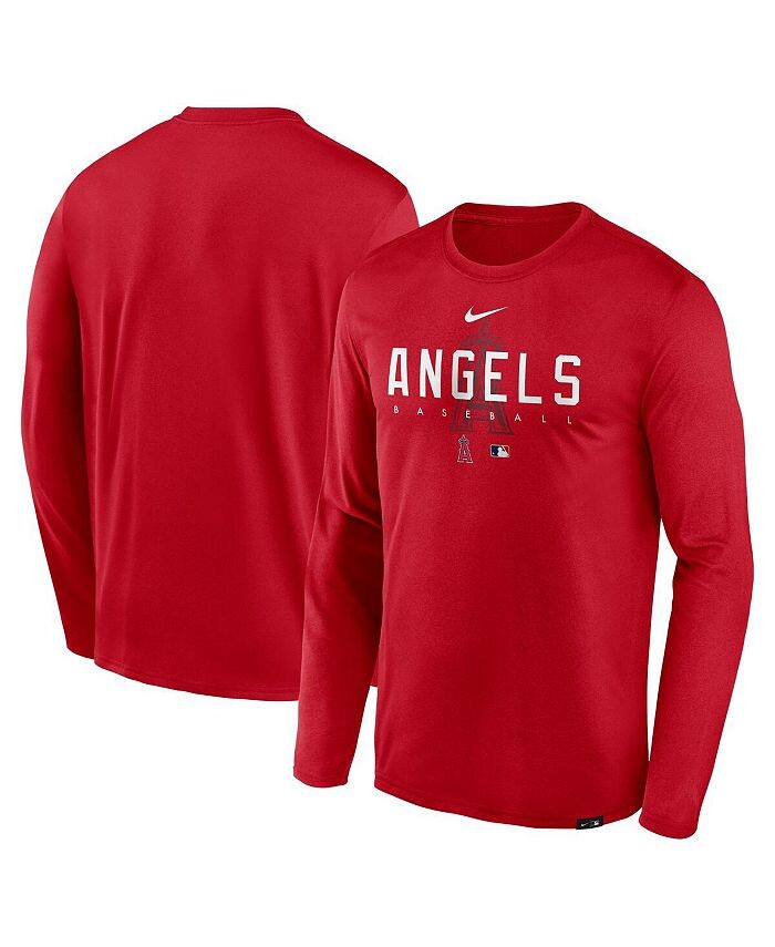 Мужская красная футболка с длинным рукавом Los Angeles Angels Authentic Collection Team Logo Legend Performance Nike, красный
Мужская красная футболка с длинным рукавом Los Angeles Angels Authentic Collection Team Logo Legend Performance Nike, красный
