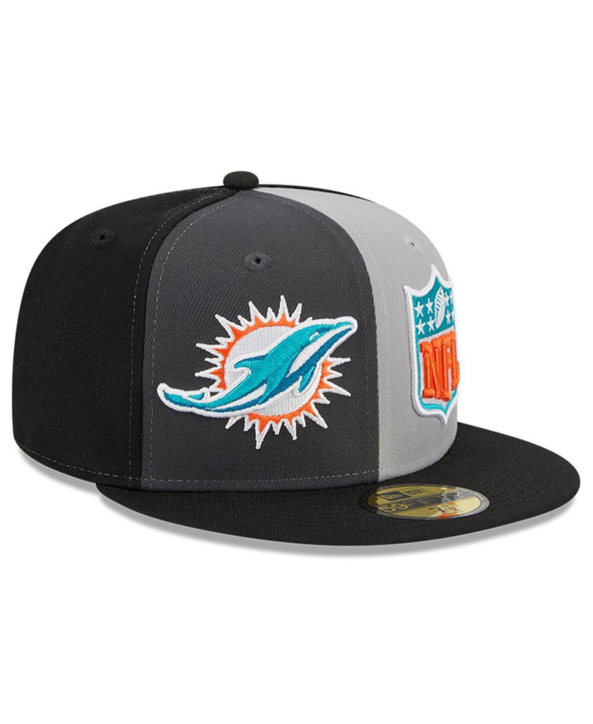 Мужская серо-черная приталенная шляпа Miami Dolphins 2023 Sideline 59FIFTY New Era
Мужская серо-черная приталенная шляпа Miami Dolphins 2023 Sideline 59FIFTY New Era