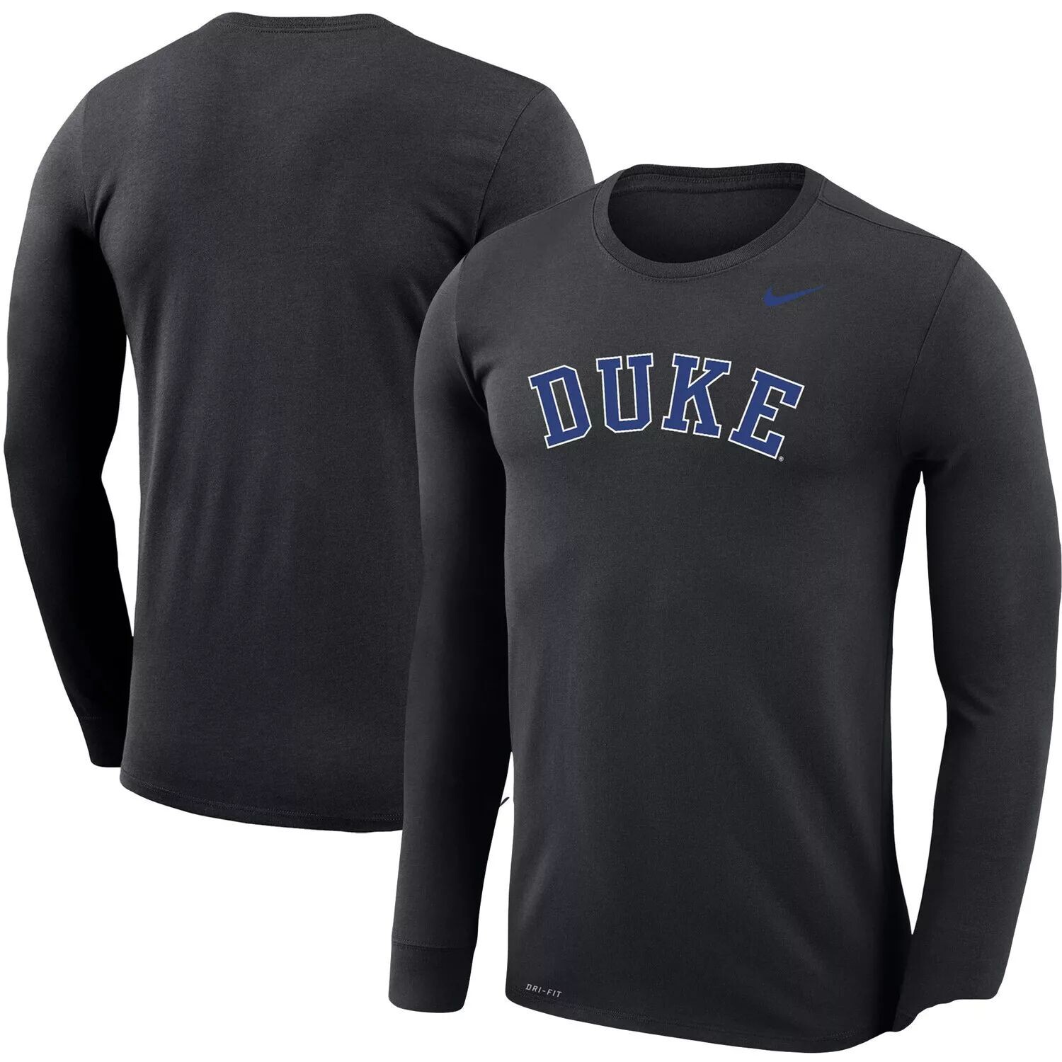 Мужская черная футболка с длинными рукавами и логотипом Duke Blue Devils School Legend Performance Nike
Мужская черная футболка с длинными рукавами и логотипом Duke Blue Devils School Legend Performance Nike