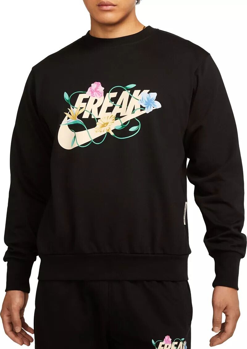 Мужская баскетбольная толстовка с круглым вырезом Nike Giannis Standard Issue, черный
Мужская баскетбольная толстовка с круглым вырезом Nike Giannis Standard Issue, черный