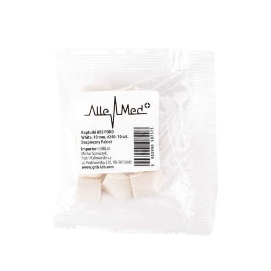 Колпачки для педикюра, градация 10 мм 240 Abs Podo Allemed, белые, 10 шт. MollyLac, Molly Lac
Колпачки для педикюра, градация 10 мм 240 Abs Podo Allemed, белые, 10 шт. MollyLac, Molly Lac