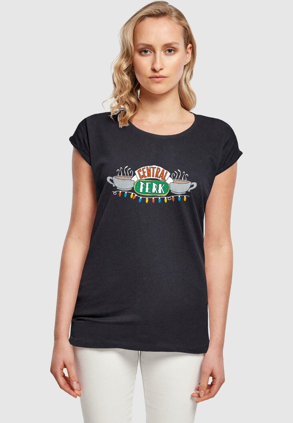 Футболка с принтом Friends Central Perk Christmas Lights ABSOLUTE CULT, цвет navy
Футболка с принтом Friends Central Perk Christmas Lights ABSOLUTE CULT, цвет navy