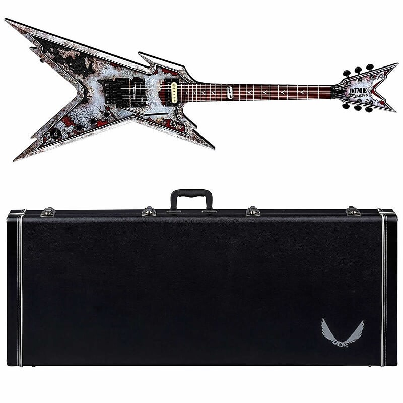 Электрогитара Dean Dime Razorback Rust Custom Rust Graphic Electric Guitar + Hardshell Case Dimebag Dime Bag DB
Электрогитара Dean Dime Razorback Rust Custom Rust Graphic Electric Guitar + Hardshell Case Dimebag Dime Bag DB