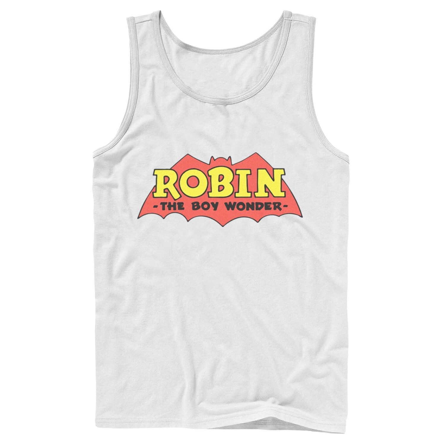 Мужская классическая майка с логотипом DC Comics Robin The Boy Wonder Licensed Character
Мужская классическая майка с логотипом DC Comics Robin The Boy Wonder Licensed Character