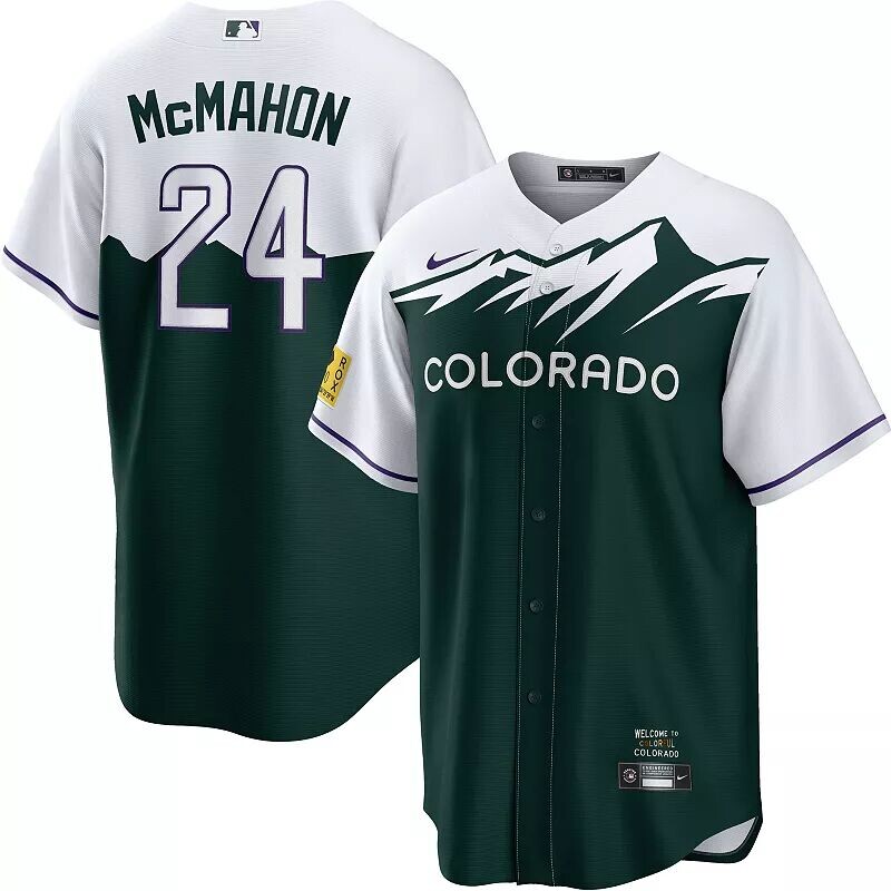 Мужская футболка Nike Colorado Rockies Ryan McMahon № 24 2023 City Connect Cool Base
Мужская футболка Nike Colorado Rockies Ryan McMahon № 24 2023 City Connect Cool Base