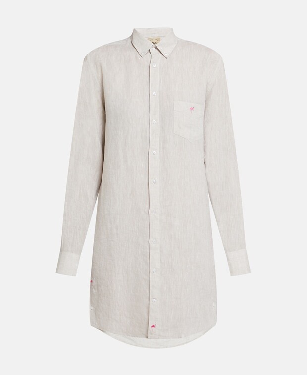 Льняное платье OAS, бежевый
Льняное платье OAS, бежевый