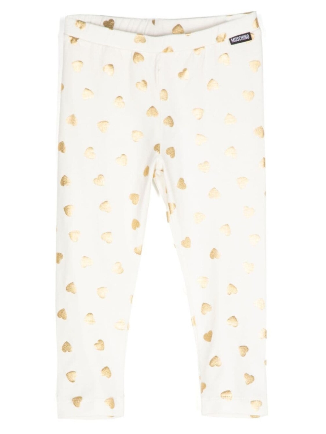 Moschino Kids леггинсы из хлопковой смеси с принтом в виде сердца, белый
Moschino Kids леггинсы из хлопковой смеси с принтом в виде сердца, белый
