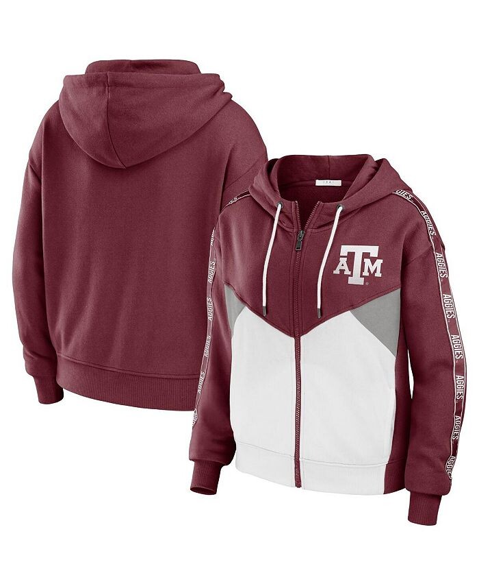 Женская темно-бордовая куртка с капюшоном и молнией во всю длину Texas A&M Aggies Colorblock WEAR by Erin Andrews, красный
Женская темно-бордовая куртка с капюшоном и молнией во всю длину Texas A&M Aggies Colorblock WEAR by Erin Andrews, красный