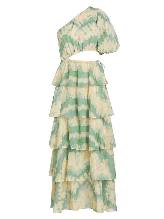 Платье макси из хлопковой вуали с принтом тай-дай Mirage Kivari, цвет green tie dye
Платье макси из хлопковой вуали с принтом тай-дай Mirage Kivari, цвет green tie dye
