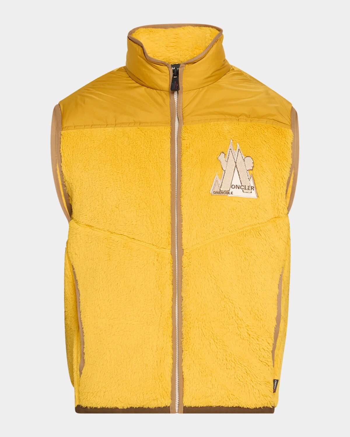 Мужской жилет-пуховик из водоотталкивающего флиса Polartec PrimaLoft Moncler Grenoble, желтый
Мужской жилет-пуховик из водоотталкивающего флиса Polartec PrimaLoft Moncler Grenoble, желтый