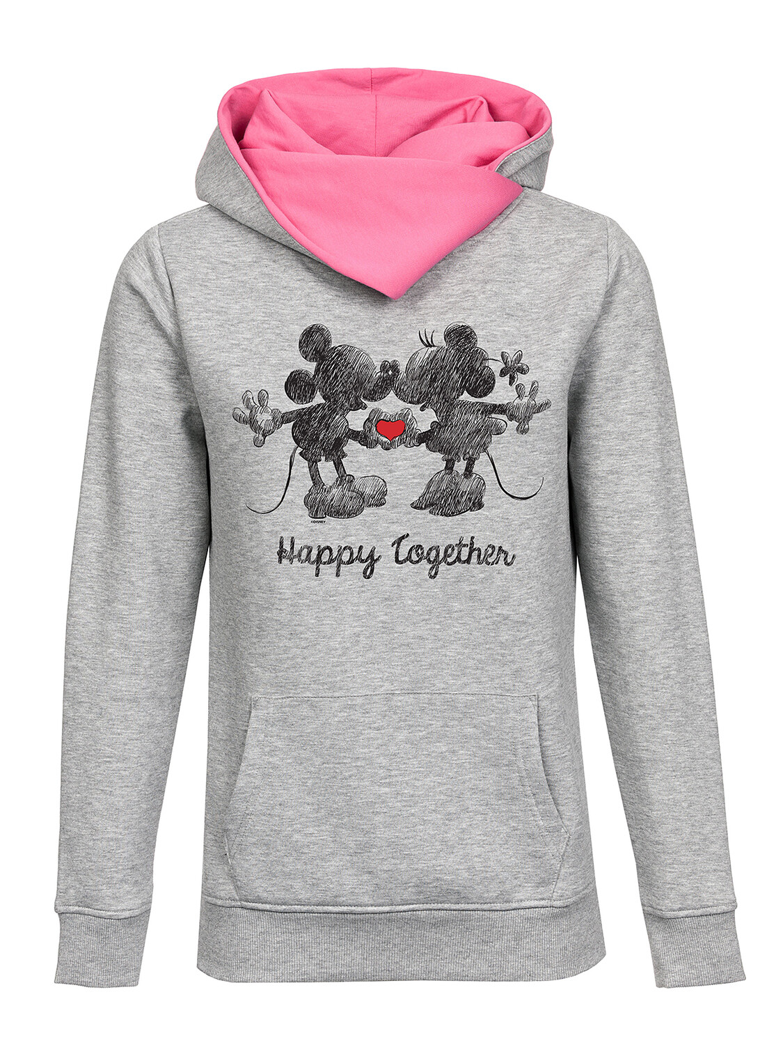 Толстовка Disney Schalkragenpullover Disney Happy Together, цвет grau meliert/pink
Толстовка Disney Schalkragenpullover Disney Happy Together, цвет grau meliert/pink