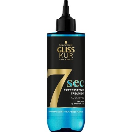Средство для ухода за волосами 7 Sec Express Repair Aqua Revive 200 мл, Gliss Kur
Средство для ухода за волосами 7 Sec Express Repair Aqua Revive 200 мл, Gliss Kur