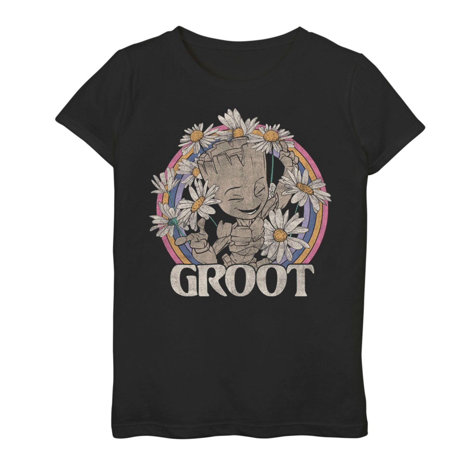 Классическая футболка с графическим рисунком и логотипом Daisy Groot для девочек 8–20 лет размера плюс Licensed Character
Классическая футболка с графическим рисунком и логотипом Daisy Groot для девочек 8–20 лет размера плюс Licensed Character