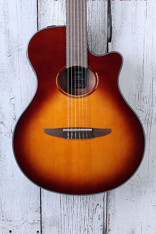 Акустическая гитара Yamaha NTX1 Nylon String Thinline Classical Acoustic Electric Guitar Sunburst
Акустическая гитара Yamaha NTX1 Nylon String Thinline Classical Acoustic Electric Guitar Sunburst