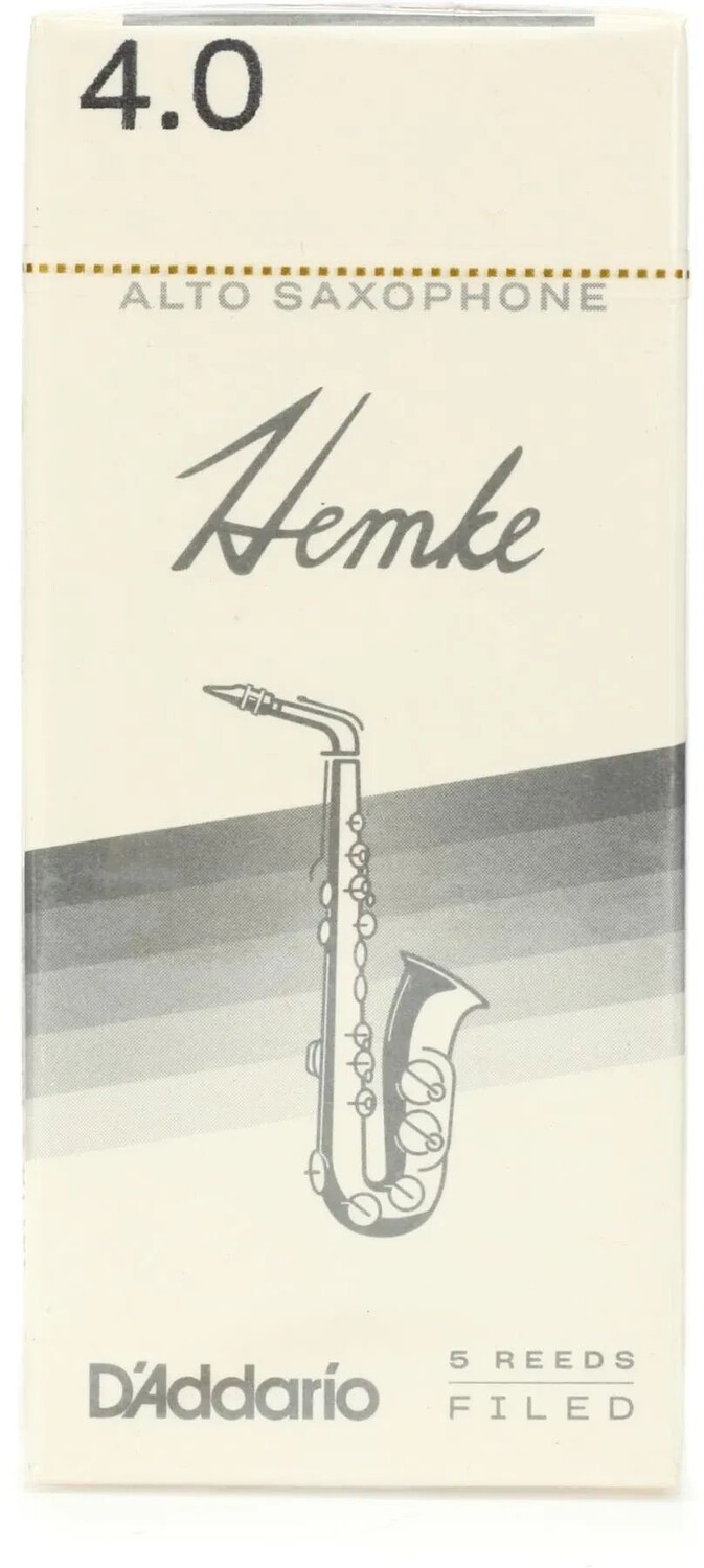 D'Addario RHKP5ASX400 — трости для альт-саксофона Frederick L. Hemke — 4,0 (5 шт.)
D'Addario RHKP5ASX400 — трости для альт-саксофона Frederick L. Hemke — 4,0 (5 шт.)