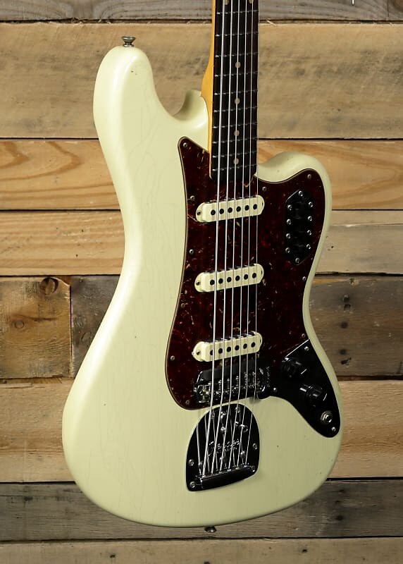 Басс гитара Fender Custom Shop Limited Edition Bass VI Journeyman Vintage White w/ Case
Басс гитара Fender Custom Shop Limited Edition Bass VI Journeyman Vintage White w/ Case