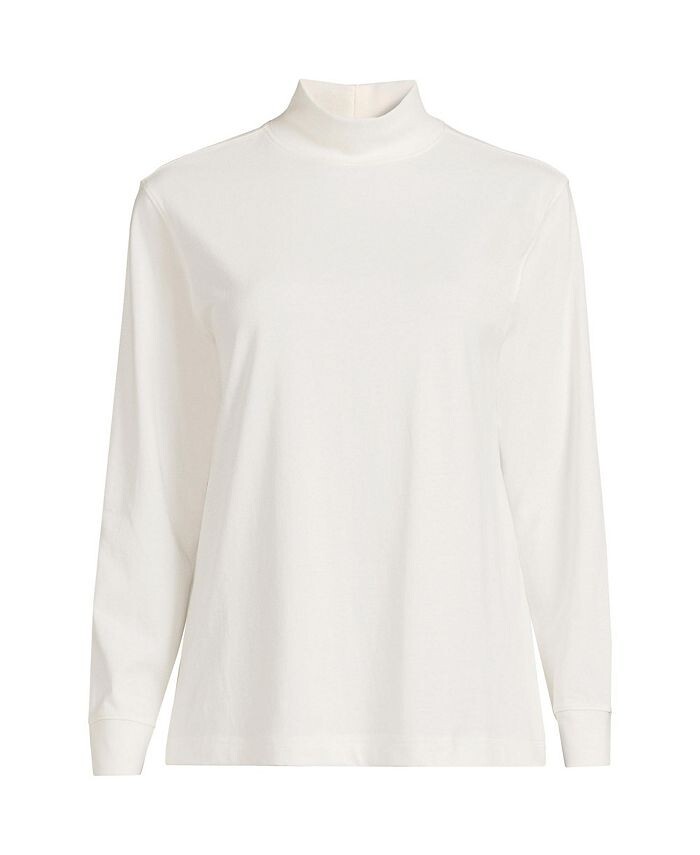 Женская футболка Super T с длинными рукавами и высоким воротником Lands' End, слоновая кость/кремовый, Бежевый
Женская футболка Super T с длинными рукавами и высоким воротником Lands' End, слоновая кость/кремовый, Бежевый