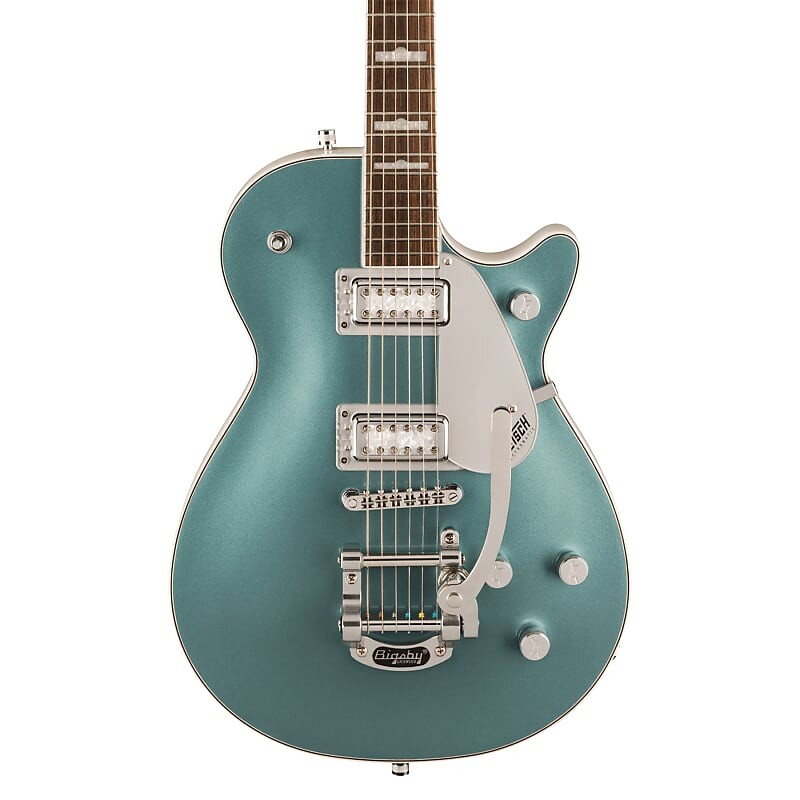 Электрогитара Gretsch G5230T-140 Electromatic 140th Double Platinum Jet with Bigsby - Laurel Fingerboard, Two-Tone Stone Platinum/Pearl Platinum
Электрогитара Gretsch G5230T-140 Electromatic 140th Double Platinum Jet with Bigsby - Laurel Fingerboard, Two-Tone Stone Platinum/Pearl Platinum