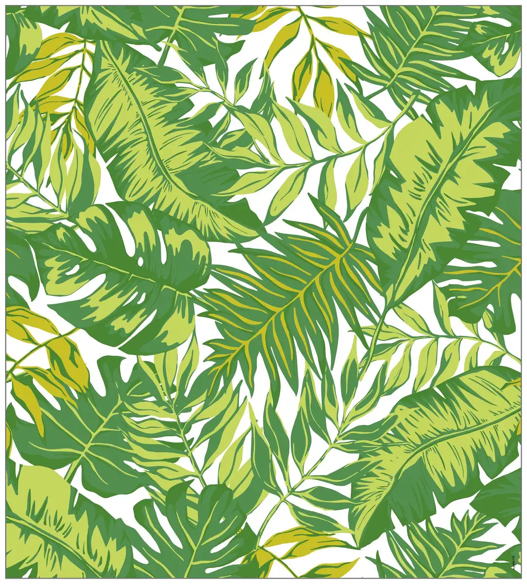 Оконная пленка MySpotti "Look Palm Leaves green", полупрозрачная, гладкая, статически клейкая, 90 x 100 см, статически клейкая 100х90 см, зеленый/белый
Оконная пленка MySpotti "Look Palm Leaves green", полупрозрачная, гладкая, статически клейкая, 90 x 100 см, статически клейкая 100х90 см, зеленый/белый